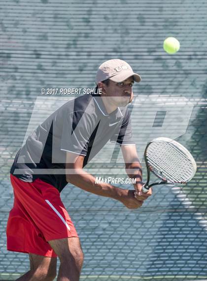 Thumbnail 1 in Jesuit vs. James Logan (CIF NorCal Regional Tennis Championships) photogallery.