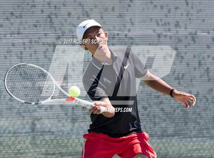 Thumbnail 1 in Jesuit vs. James Logan (CIF NorCal Regional Tennis Championships) photogallery.