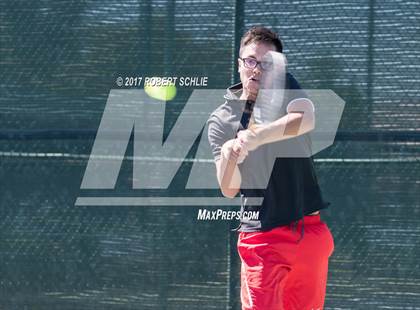 Thumbnail 3 in Jesuit vs. James Logan (CIF NorCal Regional Tennis Championships) photogallery.