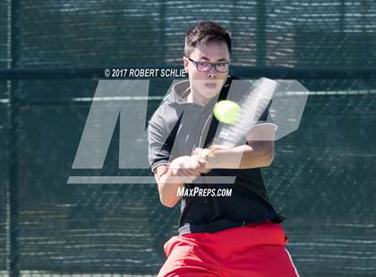 Thumbnail 1 in Jesuit vs. James Logan (CIF NorCal Regional Tennis Championships) photogallery.