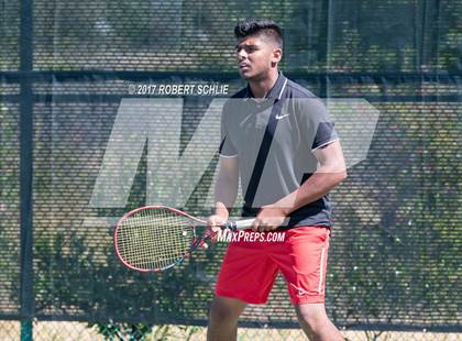 Thumbnail 2 in Jesuit vs. James Logan (CIF NorCal Regional Tennis Championships) photogallery.