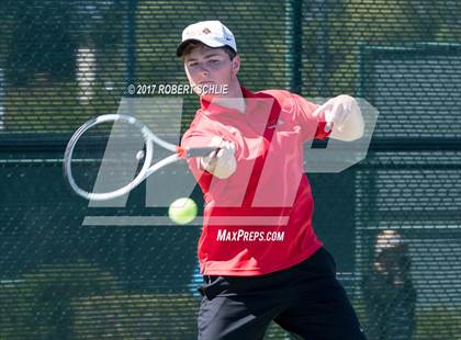 Thumbnail 1 in Jesuit vs. James Logan (CIF NorCal Regional Tennis Championships) photogallery.