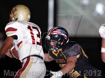 Thumbnail 1 in Oaks Christian @ Del Oro (Battle for Veterans) photogallery.