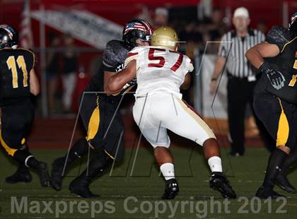Thumbnail 1 in Oaks Christian @ Del Oro (Battle for Veterans) photogallery.