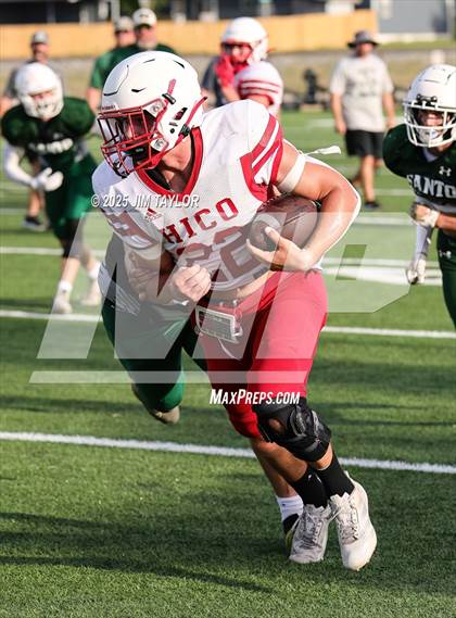 Thumbnail 2 in Hico vs Santo (scrimmage) photogallery.
