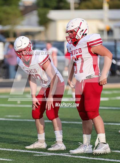 Thumbnail 3 in Hico vs Santo (scrimmage) photogallery.
