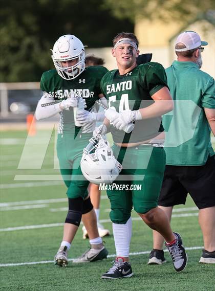 Thumbnail 1 in Hico vs Santo (scrimmage) photogallery.