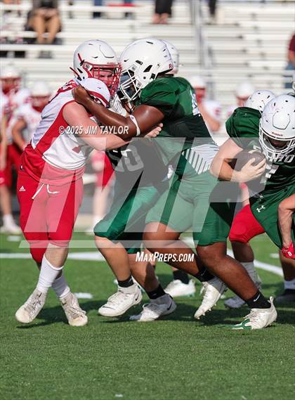Thumbnail 1 in Hico vs Santo (scrimmage) photogallery.