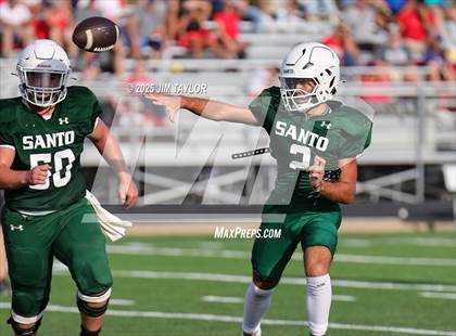Thumbnail 1 in Hico vs Santo (scrimmage) photogallery.