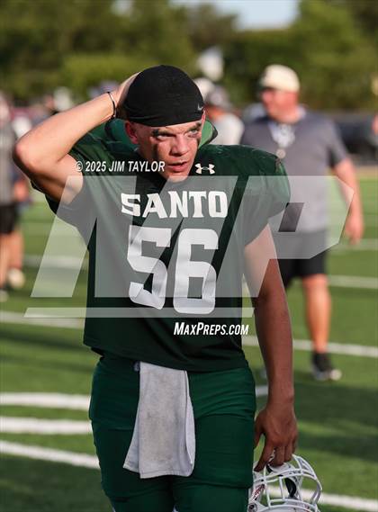 Thumbnail 1 in Hico vs Santo (scrimmage) photogallery.