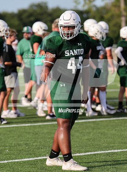 Thumbnail 3 in Hico vs Santo (scrimmage) photogallery.