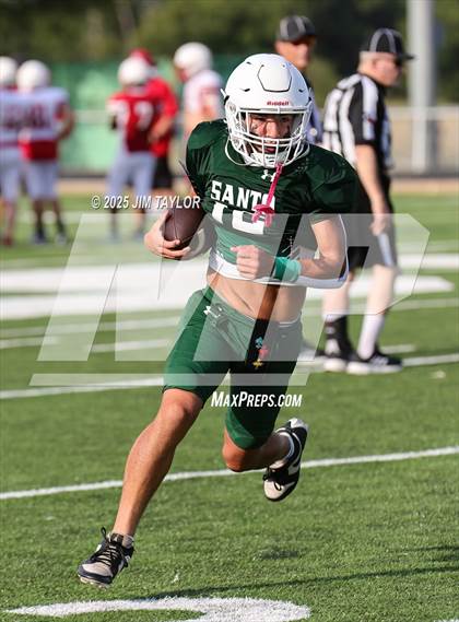 Thumbnail 1 in Hico vs Santo (scrimmage) photogallery.