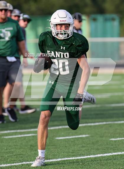 Thumbnail 1 in Hico vs Santo (scrimmage) photogallery.