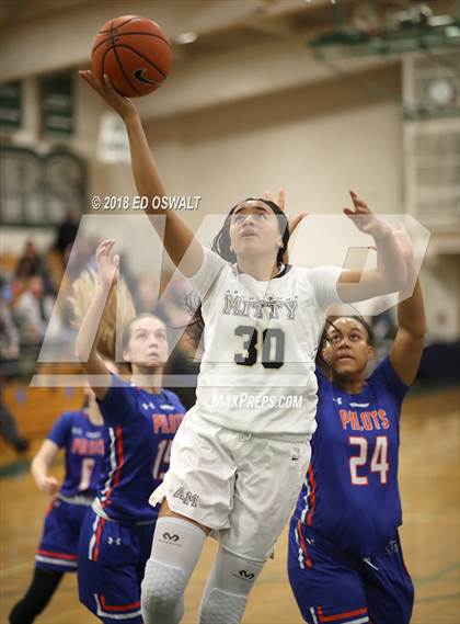 Thumbnail 2 in Archbishop Mitty vs. St. Joseph Notre Dame (Elite is Earned Showcase) photogallery.