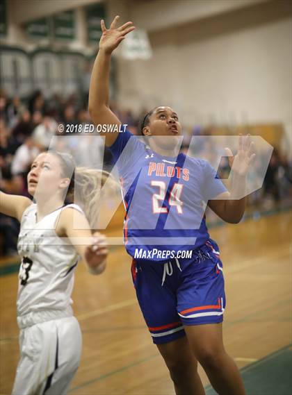 Thumbnail 1 in Archbishop Mitty vs. St. Joseph Notre Dame (Elite is Earned Showcase) photogallery.