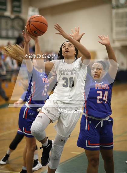 Thumbnail 1 in Archbishop Mitty vs. St. Joseph Notre Dame (Elite is Earned Showcase) photogallery.