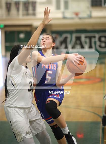 Thumbnail 1 in Archbishop Mitty vs. St. Joseph Notre Dame (Elite is Earned Showcase) photogallery.