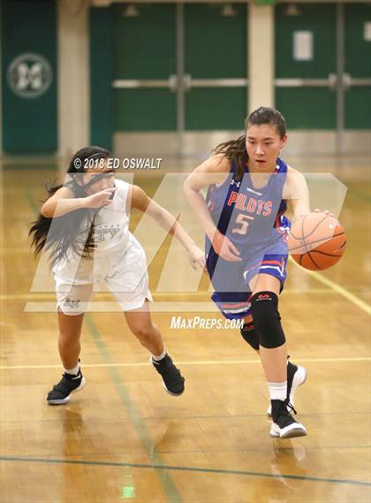 Thumbnail 1 in Archbishop Mitty vs. St. Joseph Notre Dame (Elite is Earned Showcase) photogallery.