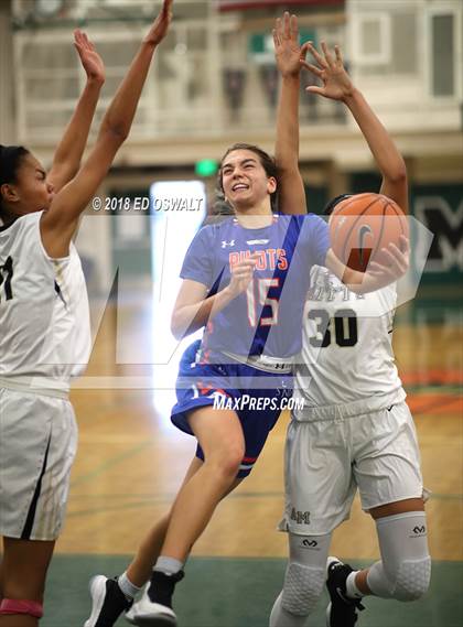 Thumbnail 3 in Archbishop Mitty vs. St. Joseph Notre Dame (Elite is Earned Showcase) photogallery.