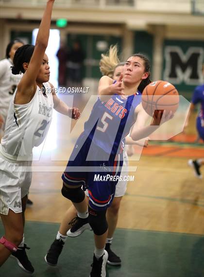 Thumbnail 3 in Archbishop Mitty vs. St. Joseph Notre Dame (Elite is Earned Showcase) photogallery.