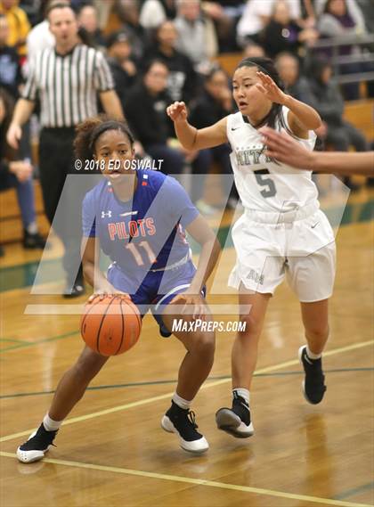 Thumbnail 3 in Archbishop Mitty vs. St. Joseph Notre Dame (Elite is Earned Showcase) photogallery.