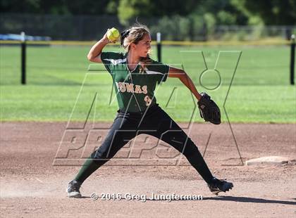 Thumbnail 2 in Maria Carrillo @ Rancho Cotate (CIF NBL Semifinal) photogallery.