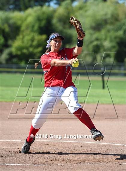 Thumbnail 1 in Maria Carrillo @ Rancho Cotate (CIF NBL Semifinal) photogallery.