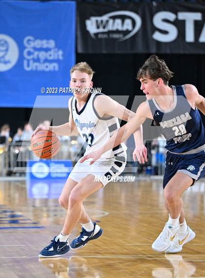 Thumbnail 1 in Olympia vs. Gonzaga Prep (WIAA State Quarterfinal) photogallery.