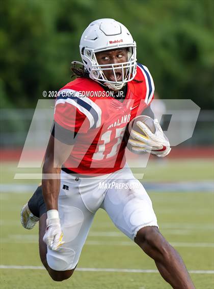 Thumbnail 2 in Lipscomb Academy vs Oakland (Scrimmage) photogallery.