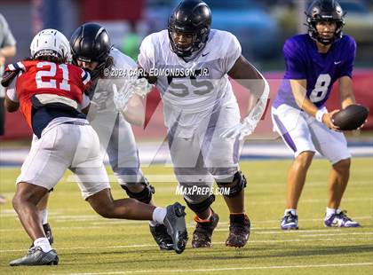 Thumbnail 2 in Lipscomb Academy vs Oakland (Scrimmage) photogallery.