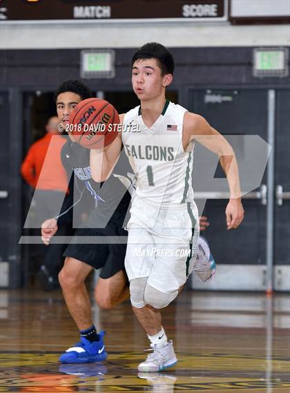 Thumbnail 2 in Rocklin vs. River Valley (Mel Good Holiday Classic) photogallery.