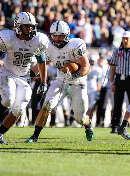 Thumbnail 2 in Pine Creek vs. Montrose (CHSAA 4A Final) photogallery.