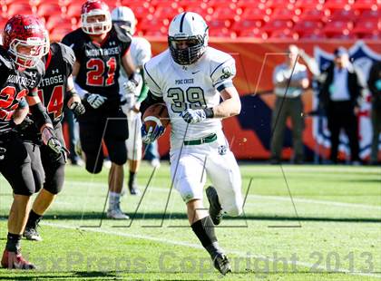 Thumbnail 1 in Pine Creek vs. Montrose (CHSAA 4A Final) photogallery.