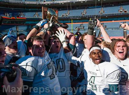 Thumbnail 1 in Pine Creek vs. Montrose (CHSAA 4A Final) photogallery.