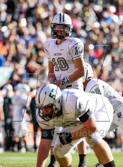 Thumbnail 1 in Pine Creek vs. Montrose (CHSAA 4A Final) photogallery.