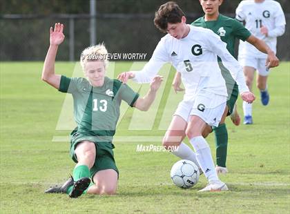 Thumbnail 1 in Grace Christian @ Greenfield (NCISAA 1A FINALS) photogallery.
