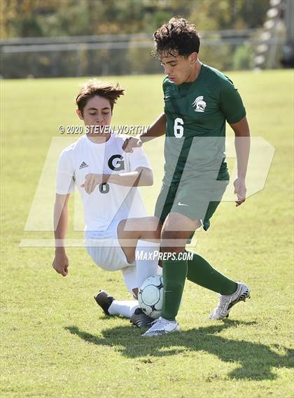 Thumbnail 1 in Grace Christian @ Greenfield (NCISAA 1A FINALS) photogallery.