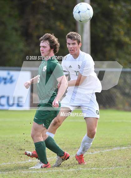 Thumbnail 1 in Grace Christian @ Greenfield (NCISAA 1A FINALS) photogallery.