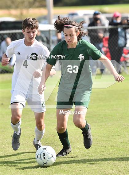 Thumbnail 3 in Grace Christian @ Greenfield (NCISAA 1A FINALS) photogallery.