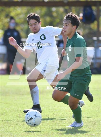 Thumbnail 1 in Grace Christian @ Greenfield (NCISAA 1A FINALS) photogallery.