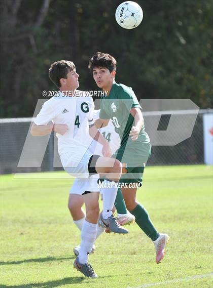 Thumbnail 1 in Grace Christian @ Greenfield (NCISAA 1A FINALS) photogallery.