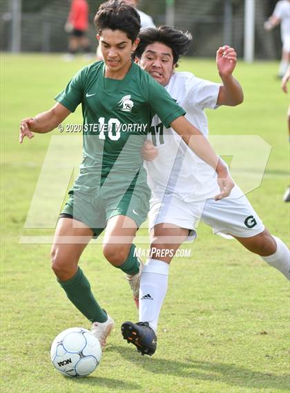Thumbnail 1 in Grace Christian @ Greenfield (NCISAA 1A FINALS) photogallery.