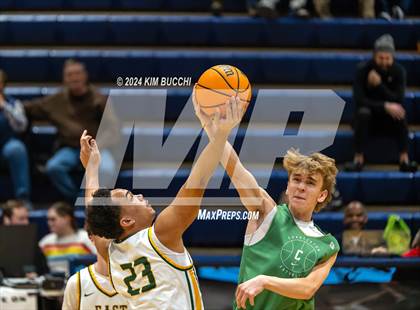 Thumbnail 1 in Greenbrier East vs Charleston Catholic (Little General C. Adam Toney Showcase) photogallery.