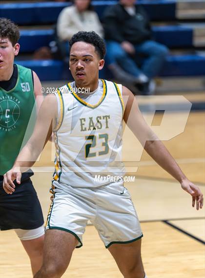 Thumbnail 2 in Greenbrier East vs Charleston Catholic (Little General C. Adam Toney Showcase) photogallery.