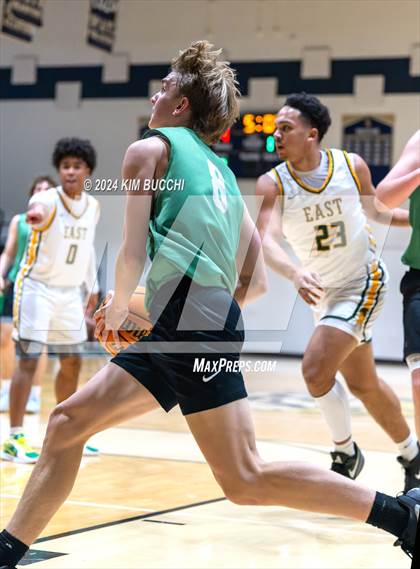 Thumbnail 2 in Greenbrier East vs Charleston Catholic (Little General C. Adam Toney Showcase) photogallery.