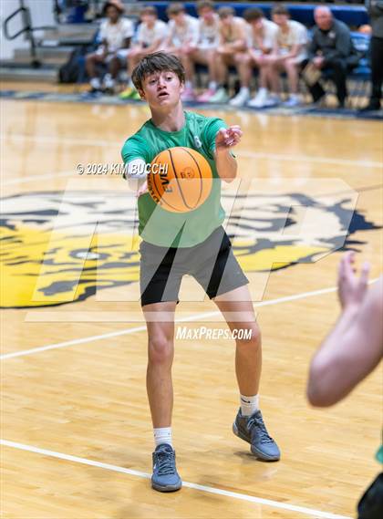 Thumbnail 1 in Greenbrier East vs Charleston Catholic (Little General C. Adam Toney Showcase) photogallery.