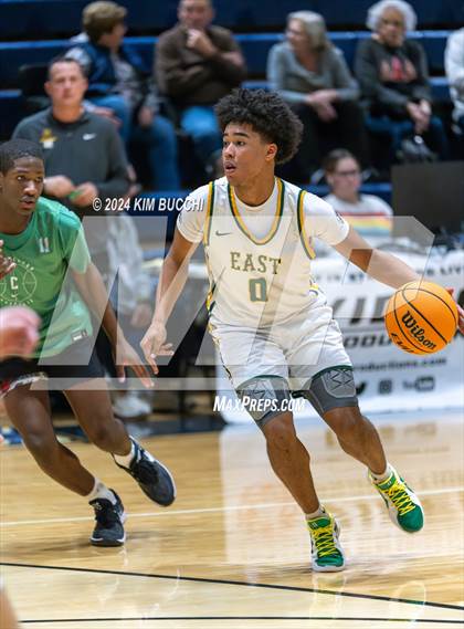 Thumbnail 3 in Greenbrier East vs Charleston Catholic (Little General C. Adam Toney Showcase) photogallery.