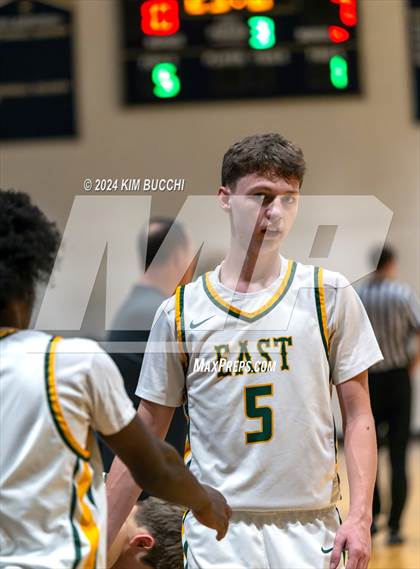 Thumbnail 1 in Greenbrier East vs Charleston Catholic (Little General C. Adam Toney Showcase) photogallery.