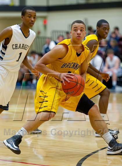 Thumbnail 3 in Boerne-Champion vs. Brennan (Bi-district Region 4) photogallery.