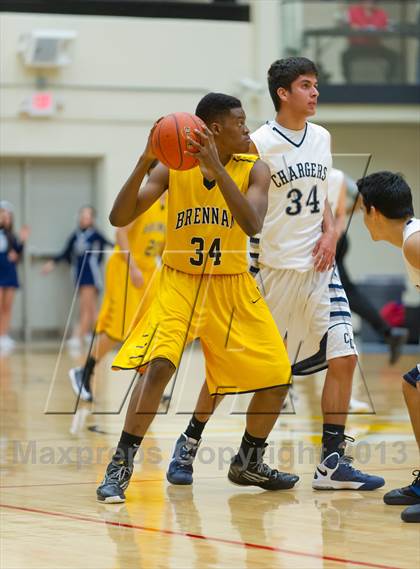 Thumbnail 1 in Boerne-Champion vs. Brennan (Bi-district Region 4) photogallery.